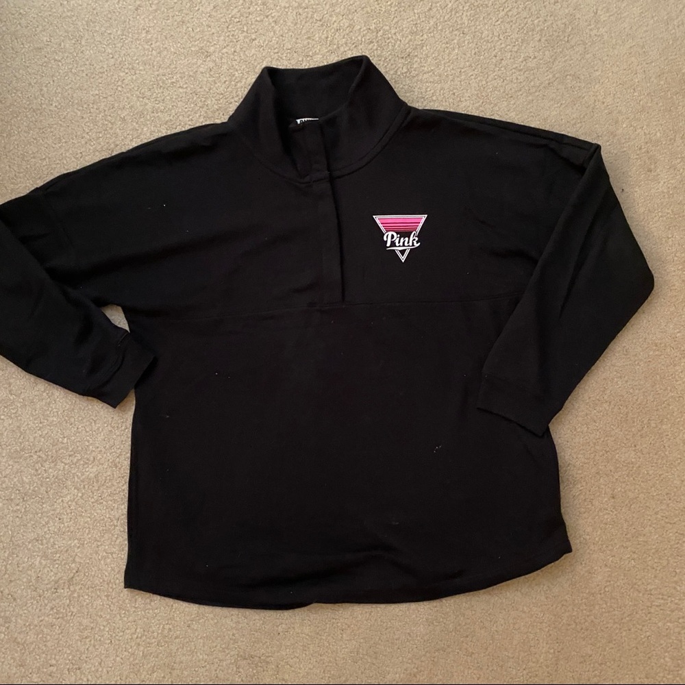 Vs Snap Button Sweater - image 1